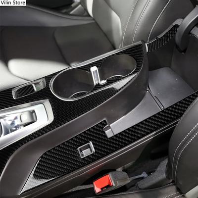 Углеродное волокно для Chevrolet Camaro 17-19 CD, панель управления кондиционером, панель передач, воздушная панель, наклейка на автомобиль, крышка автомобиля