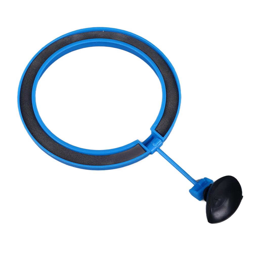Fish Feeding Ring with Suction Cup Easy To Install Prevent Water Turbulence From Washing Food Into