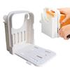 Bread Slicer for Homemade Bread Foldable Bread Slicing Guide 3 Sizes
