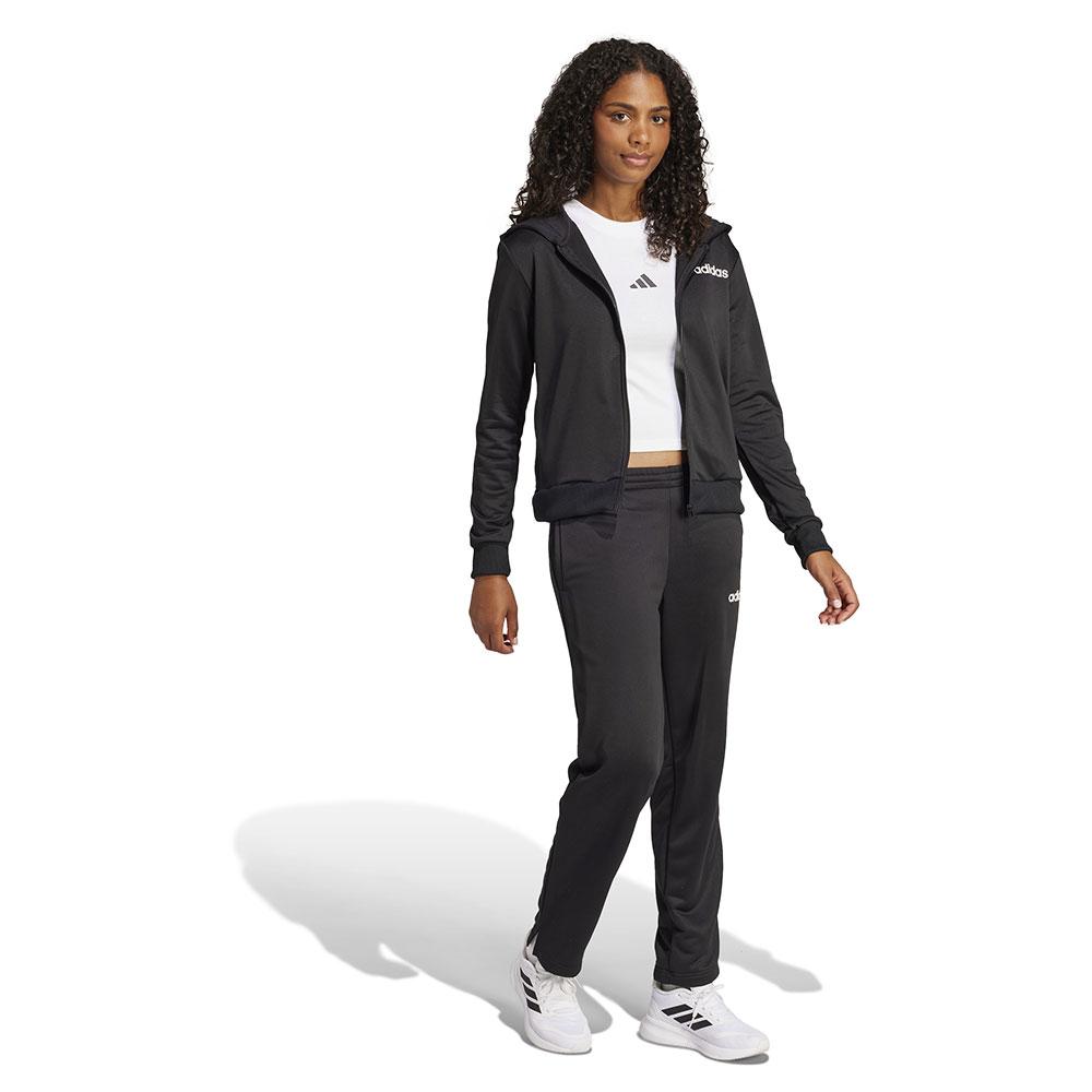 Adidas JD2695 Tracksuit 100% Recycled Polyester Black