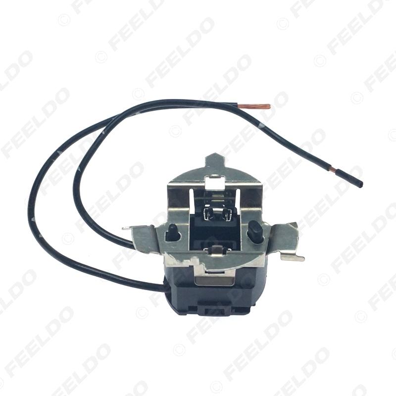 For Volkswagen Sigtar Car Light Bulb Base Holder Socket Wire Adapter H7 Halogen Lamp Connector Wiring Harness