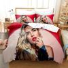 3D Print Singer Karol G Bedding Set Duvet Cover Bed Set Quilt Cover Pillowcase Comforter King Queen Size Boys Adult Bedding Set