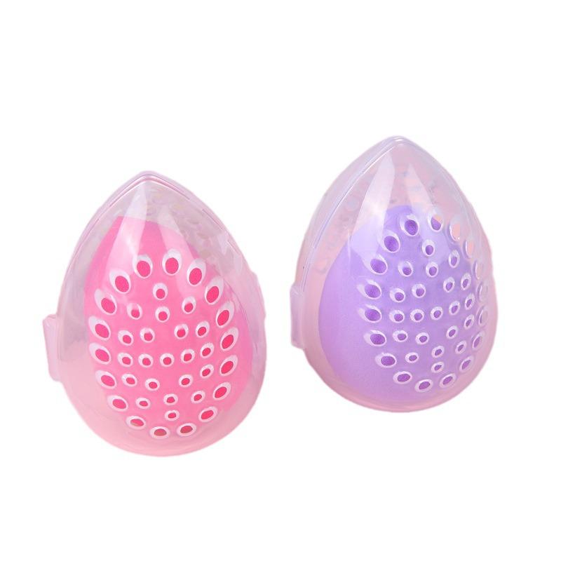 Компактный футляр для косметической губки с защитой от плесени и дышащим покрытием