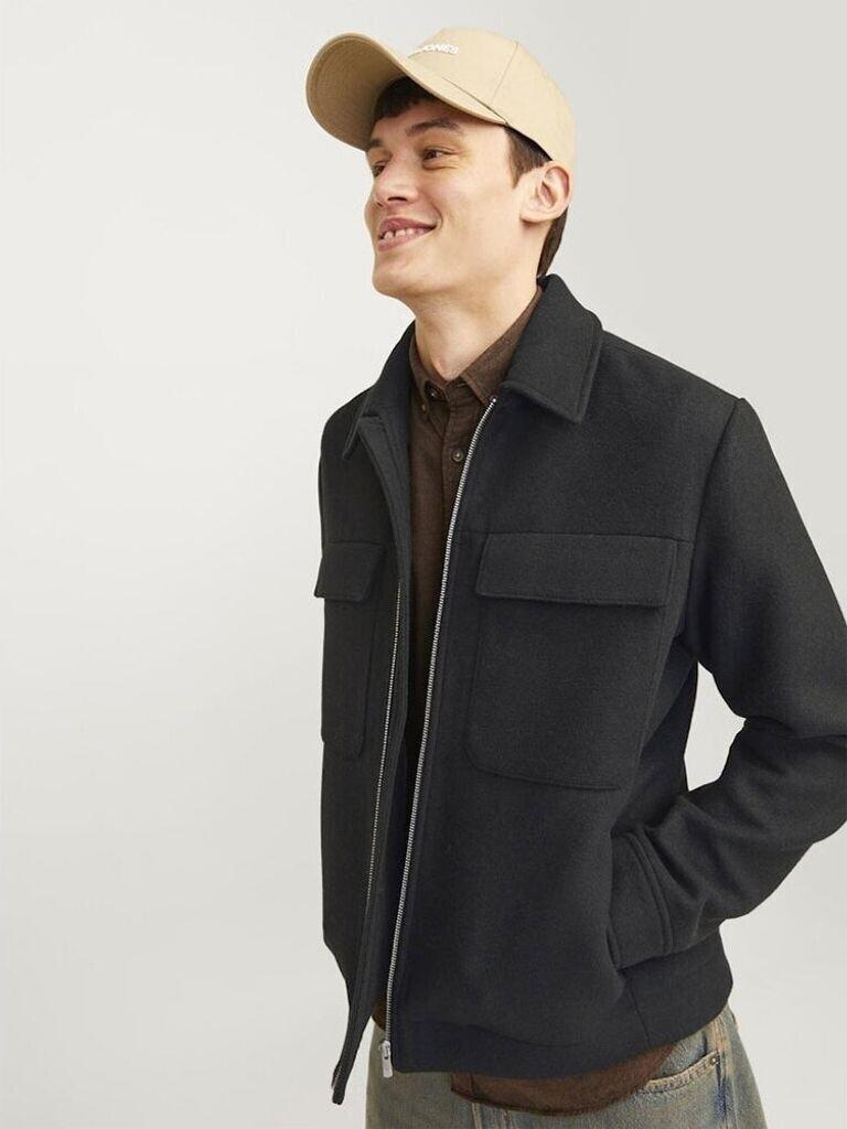 Зимняя куртка Jack & Jones Jprblurussel Wool Blend Jacket Sn (12259393) black