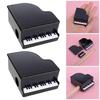 4Pcs Piano Shaped Pencil Sharpener Portable Student Supply Music Stationery for School Classroom