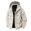 Work Jacket Hooded Jacket Men's Spring and Autumn Students Loose Men's Top