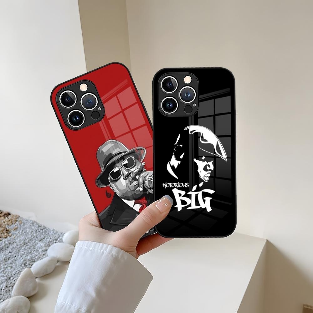 Чехол для телефона The Notorious B.i.g Закаленное стекло Для IPhone 13 17 15 16 14 12 11 Pro Max Plus Mini XR XS SE2020 Coque