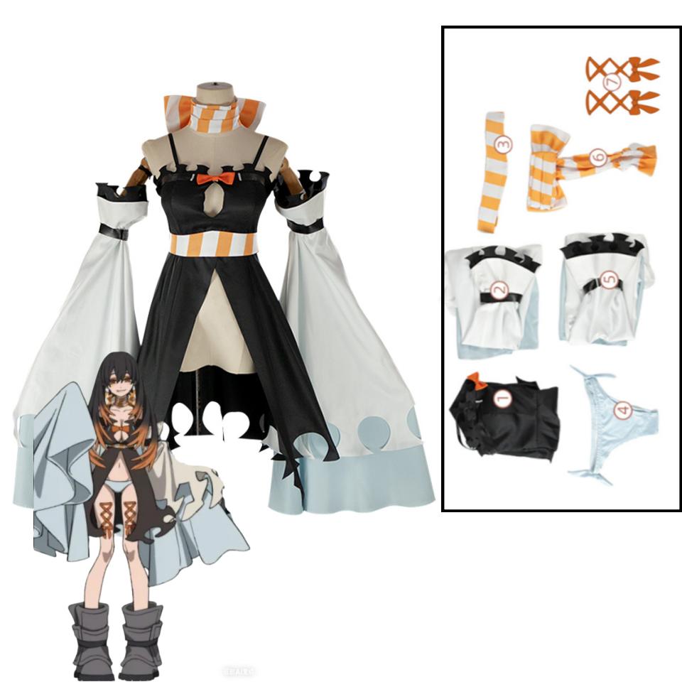 Anime Riyo Ashwaya Amo Zanka Guita Rudo Tamuji Engine Cosplay Costume Gachiakuta Cos Suit Team Unifrom Party Roleplay Set