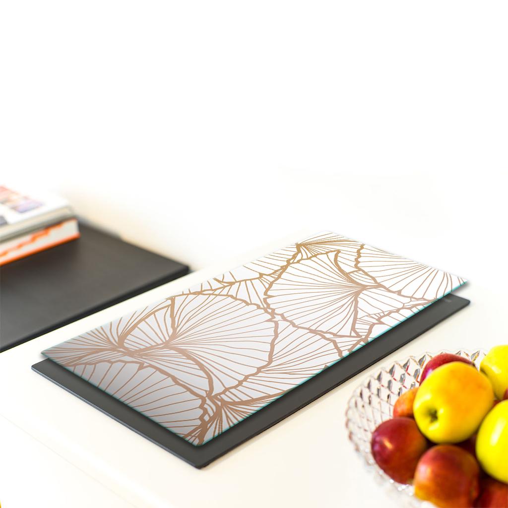 GLASS CUTTING BOARD 30x52 PATTERNS