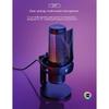 Microphone GM7 Computer Mobile Phone Universal Colorful RGB Lamp E-Sports Live Stream Microphone One-Click Mute