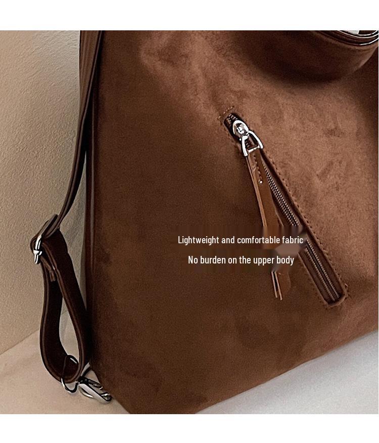 Винтажная сумка-тоут большой вместимости 2025: Стильная, Универсальная Сумка для Женщин - Ношение на Одном Плече и Через Плечо