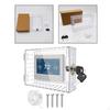 Thermostat Lock Box, Guard ,Lockable Universal Air Condition Control Panel Cover