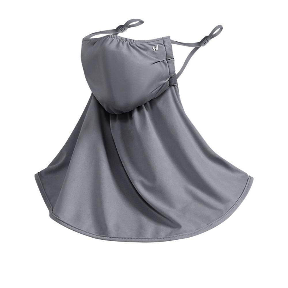 Однотонные летние шарфы для лица, солнцезащитные шейные повязки, новые защитные щитки для лица на открытом воздухе