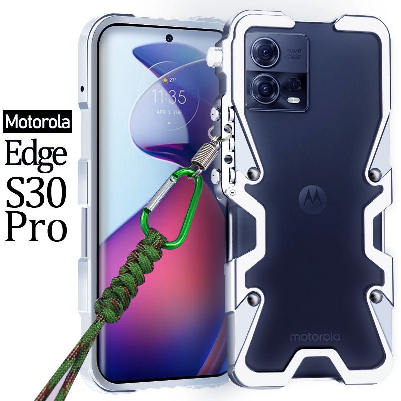 Zimon Armor Металлический Алюминиевый Чехол Для Телефона Для Motorola Edge 60 50 40 Pro X50 Ultra Neo Крышка Механический Полностью Ручной Работы Череп Бампер