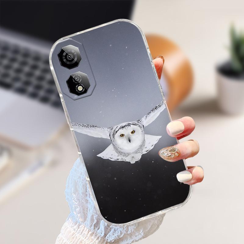 Чехол для ZTE Nubia Neo 2 5G NubiaNeo2 Мультяшное Животное Мягкий Силикон ТПУ Прозрачная Крышка Для Nubia Neo2 Z2352N Прозрачный Чехол Для Телефона