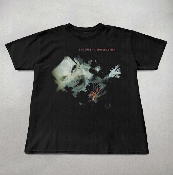 Футболка The Cure Disintegration, Хлопковая футболка унисекс, Графическая футболка The Cure