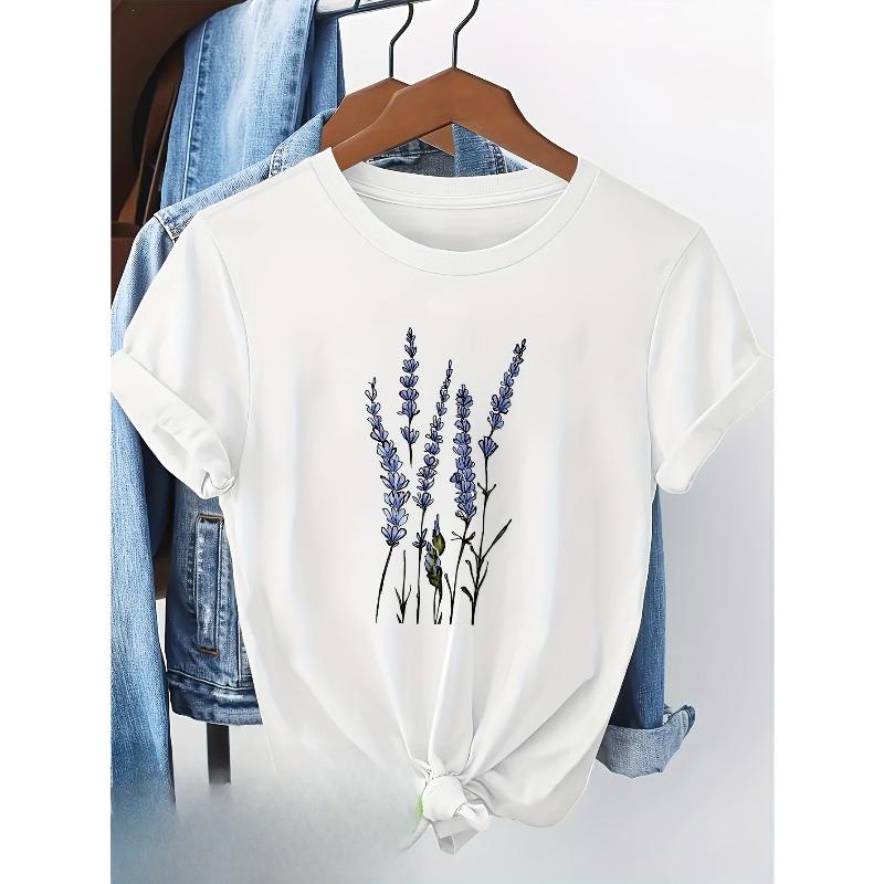 Европейские размеры Европейский размер Европейский размер Целевое развитие: Женская рубашка с коротким рукавом из , с принтом в виде букв.