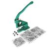 1pc Hand Press Grommet Eyelet Machine with 3 Dies & 1500pcs Grommets 61012mm