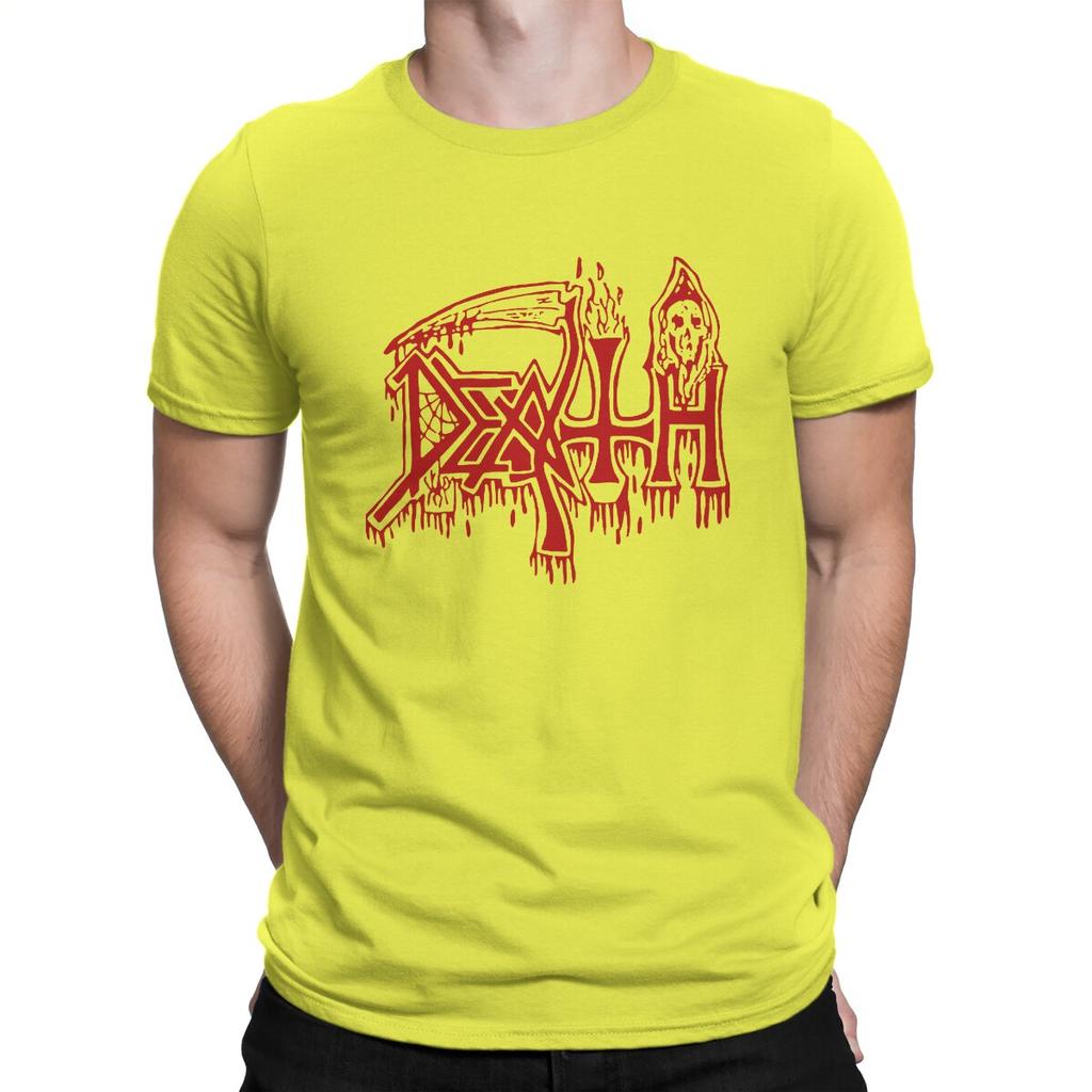 Юмористические футболки The Representative Band Of Death Metal, мужские футболки с круглым вырезом из чистого хлопка, футболки с коротким рукавом Death Metal