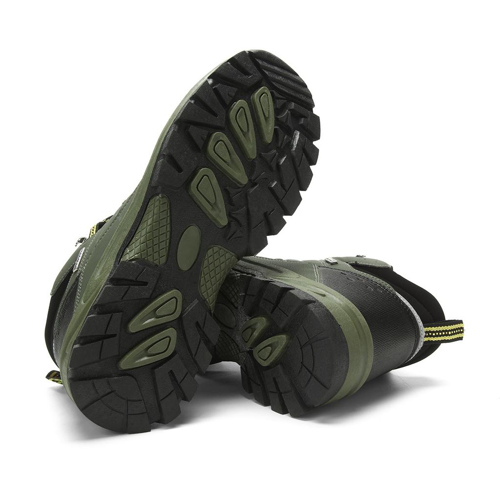 Men Waterproof Hiking Boots Outdoor Climbing Non-slip Camping Trekking Sneakers Sports Breathable Mountaineering Boot Male Hiking Shoes Work Sneakers