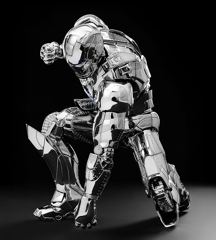 Threezero Marvel Studios Сага Бесконечности DLX Железный Человек Марк 2 [Хромированная Версия] 1/12