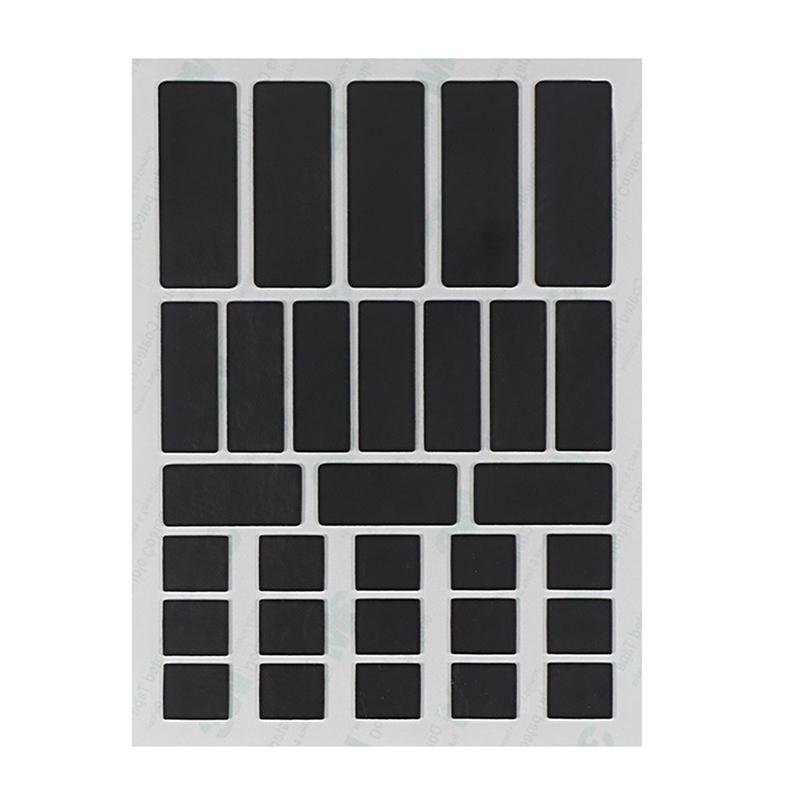 Наклейка на мышь DIY, противоскользящая, универсальная, для беспроводных игр, влагостойкая, износостойкая, для ПК, настольных компьютеров и ноутбуков.