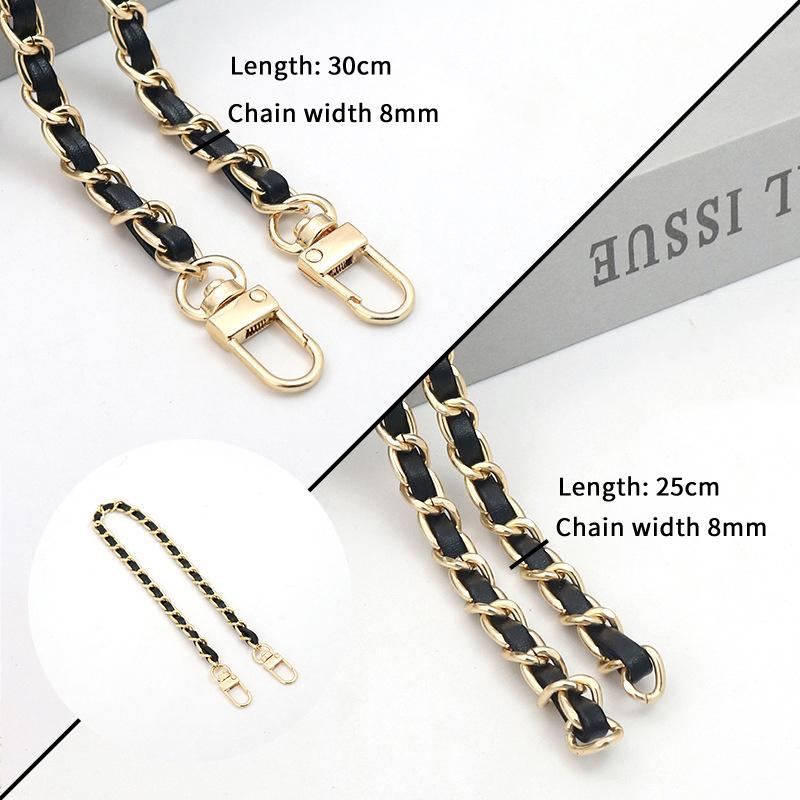 30 см Разноцветные Сделай сам Цепочка для сумки Аксессуары Женский Наплечный Металлический Ремешок-цепочка для сумки Кроссбоди Ремень-цепочка Сумка-тоут