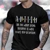 Autism Awareness Shirt for Men Women Clothing Rainbow Neurodiversity TShirt Black Tees Autism Acceptance T Shirt Gift Streetwear
