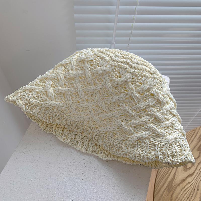 Полая плетеная панама для весны и лета, дышащая солнцезащитная кепка, солнцезащитные кепки, японские свежие зеленые женские шляпы