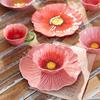 Ceramic Petal Set Dinner Plates Ins Style Home Cake Dessert Office Tea Cup Flower Bowl