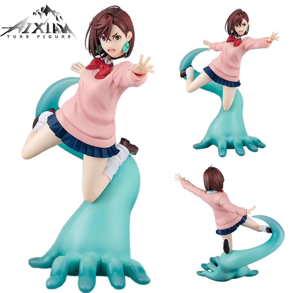 Dandadan Palm-size Momo Ayase Anime Girl Figure Takakura Ken Action Figure Okarun/Shiratori Aira Figurine Model Doll Toys 8cm