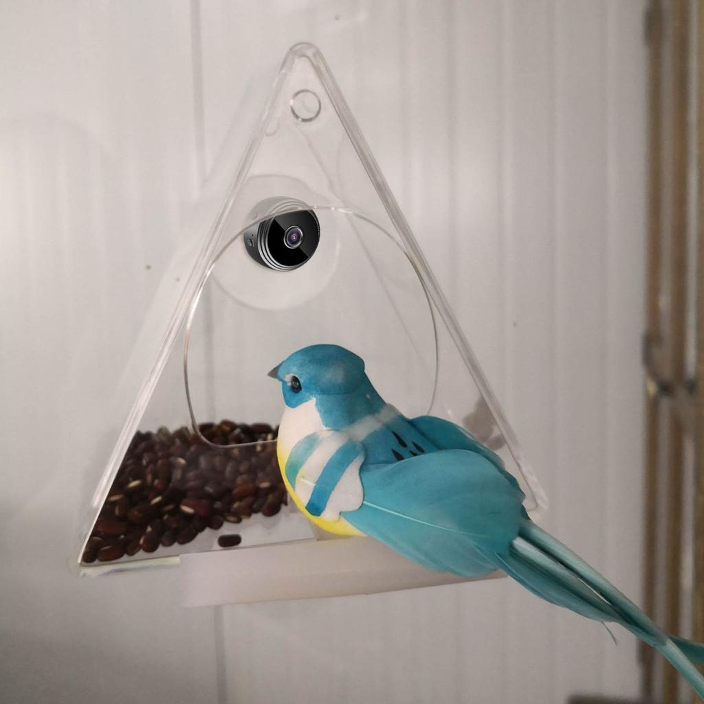 Кормушка для птиц с камерой, камера версии HD 1080P, точка доступа Wi-Fi для удаленного подключения
