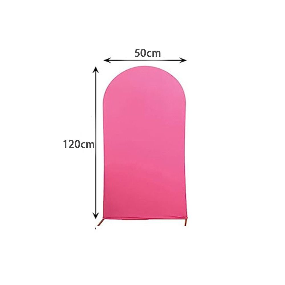 Polyester Wedding Arch Cover High Elasticity Arch Backdrop Cover Ceremony Banquet Decoration