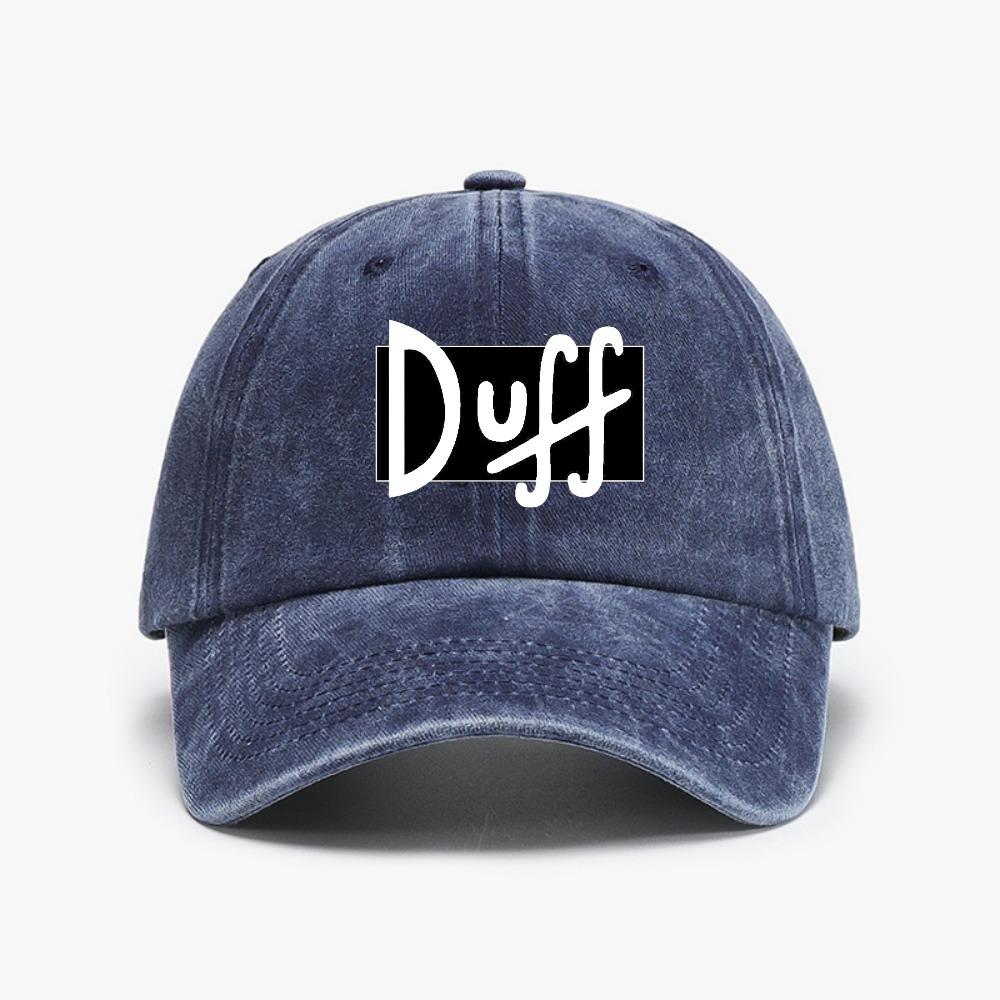 Vintage style Washed Soft top Baseball Cap Duff Beer Circle Unisex Fashion Outdoor Sport hat Sun cowboy Snapback Caps