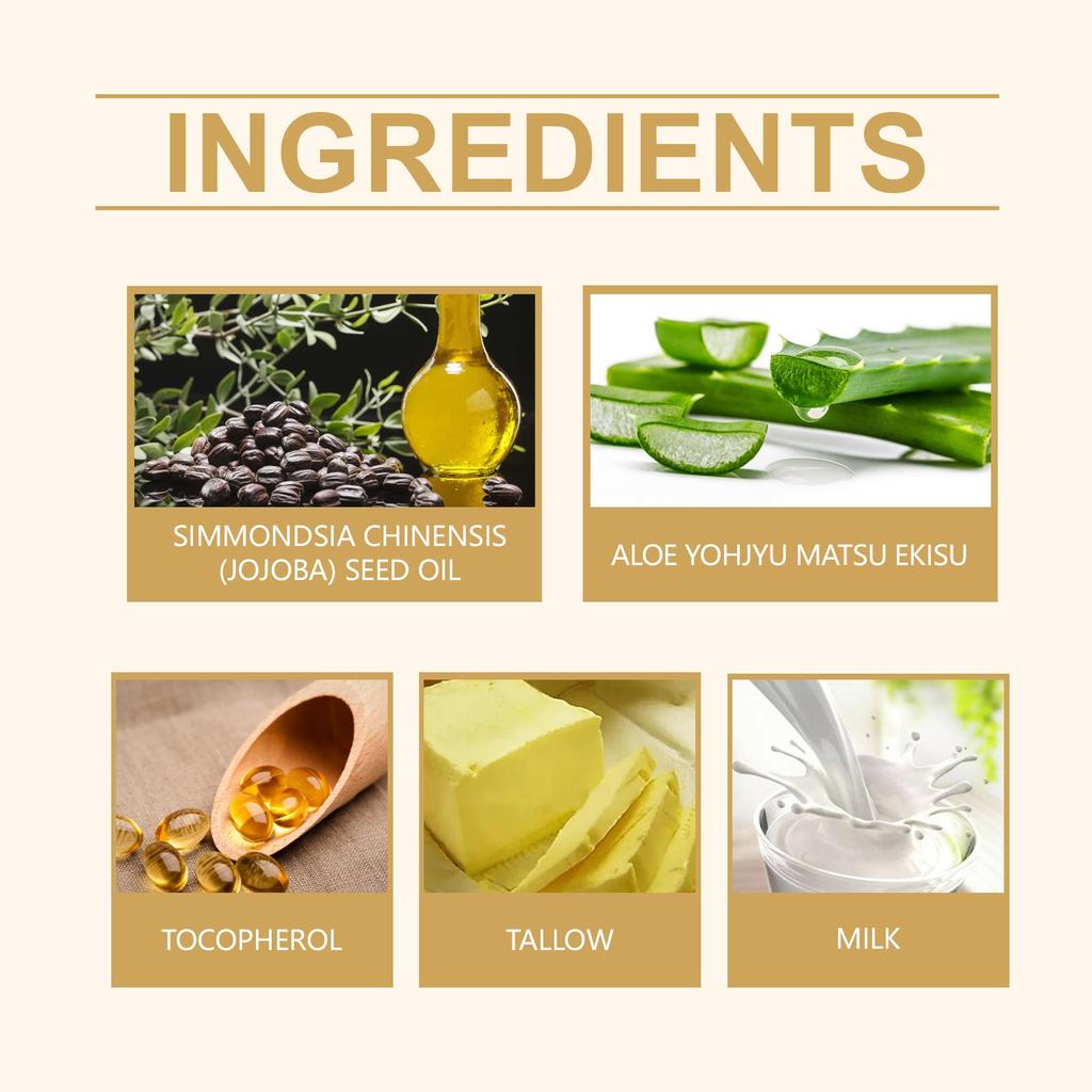 Tallow Soap Mild Deep Cleansing Soap Plant Serum Oil Moisturiz Mild Ingredients, Suitable For Different Skin Types, Cleansing 100G