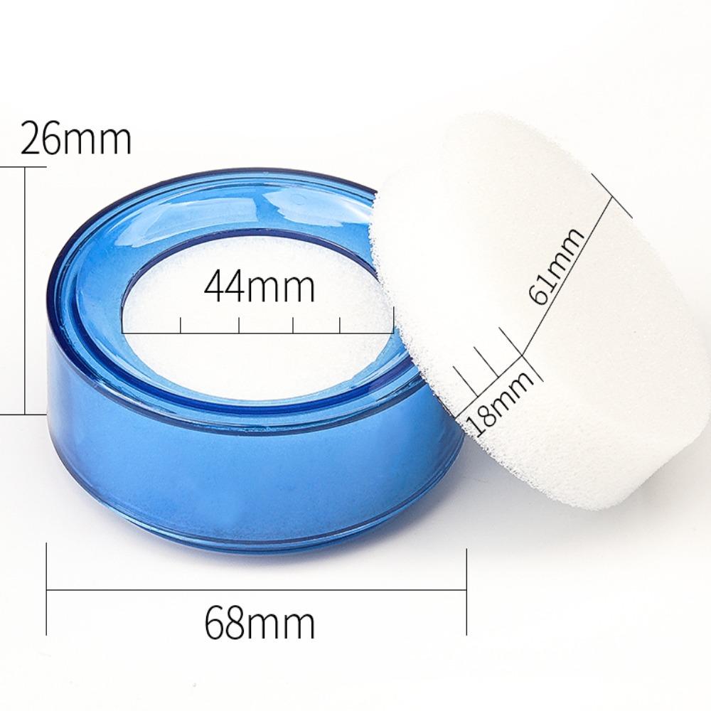 Accounting Wet Hand Device Finger Wetted Tool Money Counting Tool Finger Wet Device Round Case