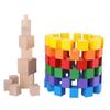 Three Colourful Dimensional Square Building Blocks Early Educational Kids Toys