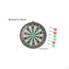Magnetic Dart Board Set Portable Games Dartboard for Home Garden Outside