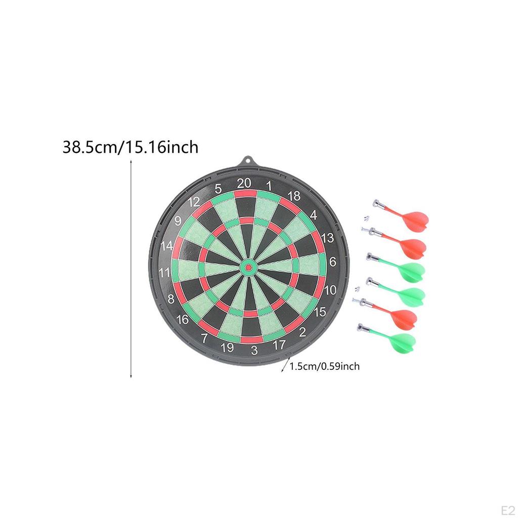 Magnetic Dart Board Set Portable Games Dartboard for Home Garden Outside