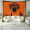 NY Knicks Wall Tapestry Aesthetic Wall Hanging Printed Fabric Blanket Decorative Tapestries for Bedroom Living Room Home Decor