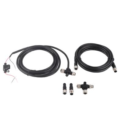 Для стартового комплекта NMEA2000 T-образный разъем кабеля питания, штекер, гнездо, резистор, 3-портовый адаптер IP67