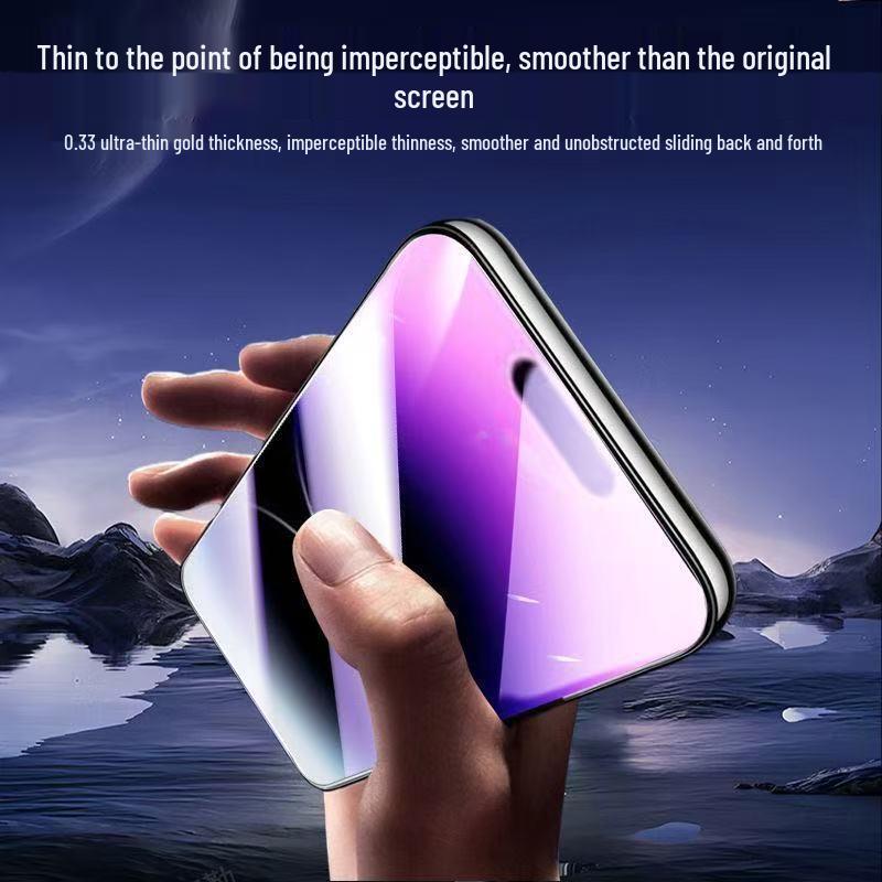 Закаленное стекло для экрана серии Apple iPhone 14: Защита от падений, Full HD покрытие для iPhone 14 Pro Max и 14 Plus.