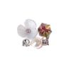 DIY Hairpin Accessories Flatback Pearl Buttons Flower Buckle Apparel Sewing Rhinestone Button