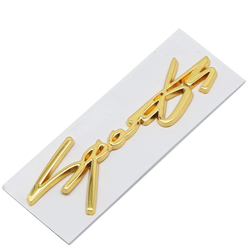 3D Metal SPORTS Logo Emblem Car Tail Trunk Sticker Badge Decal For All Cars