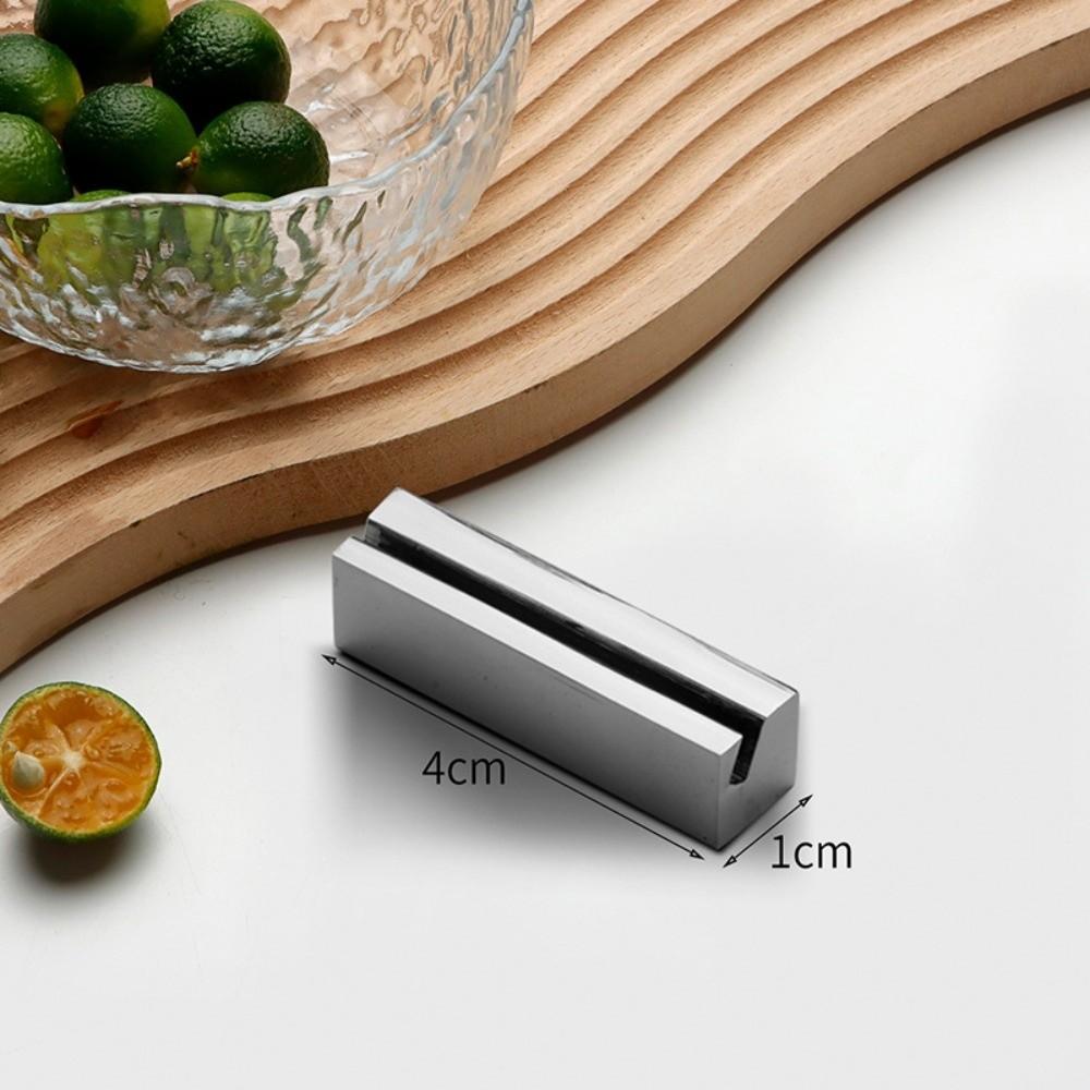 Geometric Shape Table Place Card Holder Solid Table Number Display Stand Menu Sign Holder Hotel