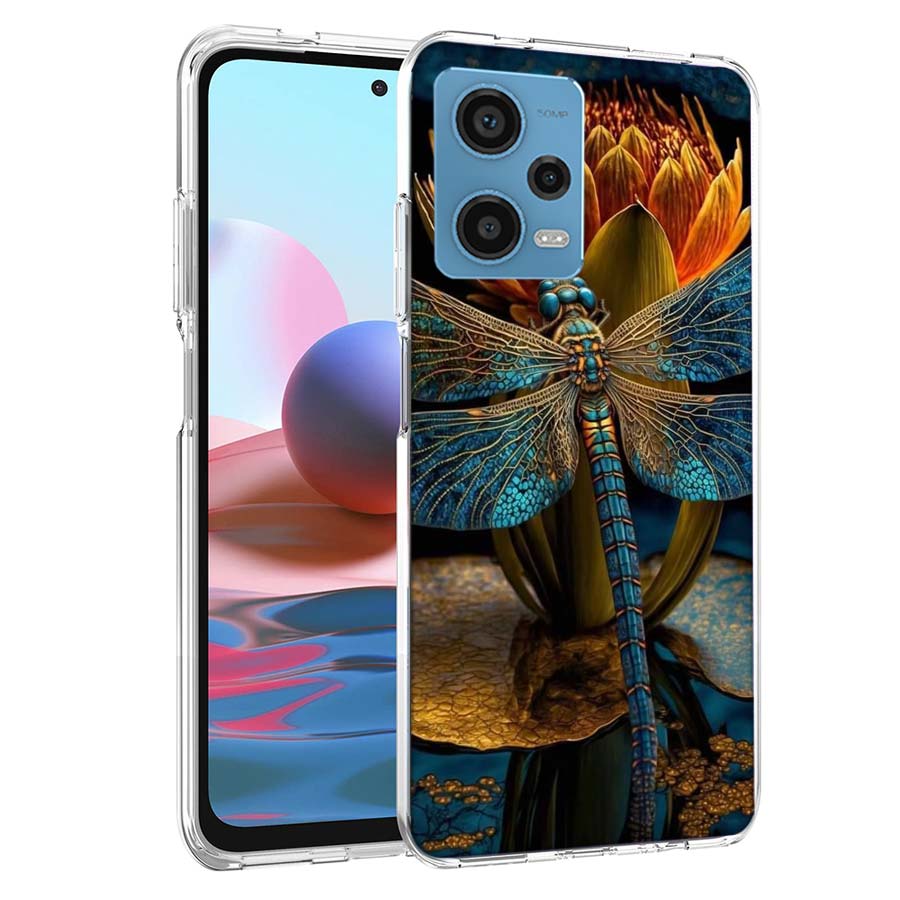 Beautiful Dragonfly Enthusiasts Phone Case For Redmi Note 13 12 14 15 Pro Plus 13R 11 11T 11E 11S 10 Pro 10S 9 9S Cover Cell Cle