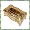Золотая акриловая коробка для салфеток El Restaurant Napkin Holder Household Tissue Box