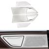 Door Speaker Trim Sticker Cover for BMW 7 Series G11 G12 2016 2025 Car Interior Silver Stainless Steel 6 Cover Accessories