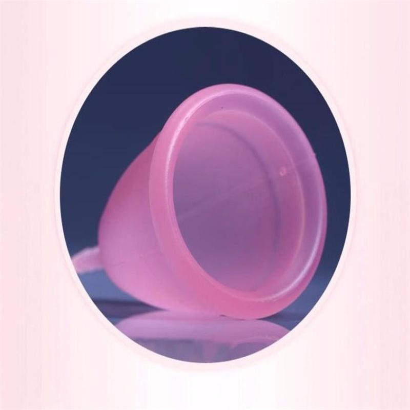 Силиконовая женская менструальная чаша для здоровья, силиконовая медицинская мягкая женская чашка для менструального периода