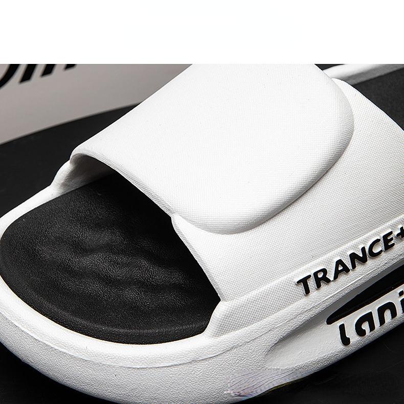 Летние модные мужские тапочки. Носите тапочки корейской версии. Мужские модные домашние и уличные сандалии для пар. Мужские пляжные шлепанцы.